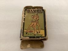 Walt Disney Bambi Card Game by Russell Mfg. Company