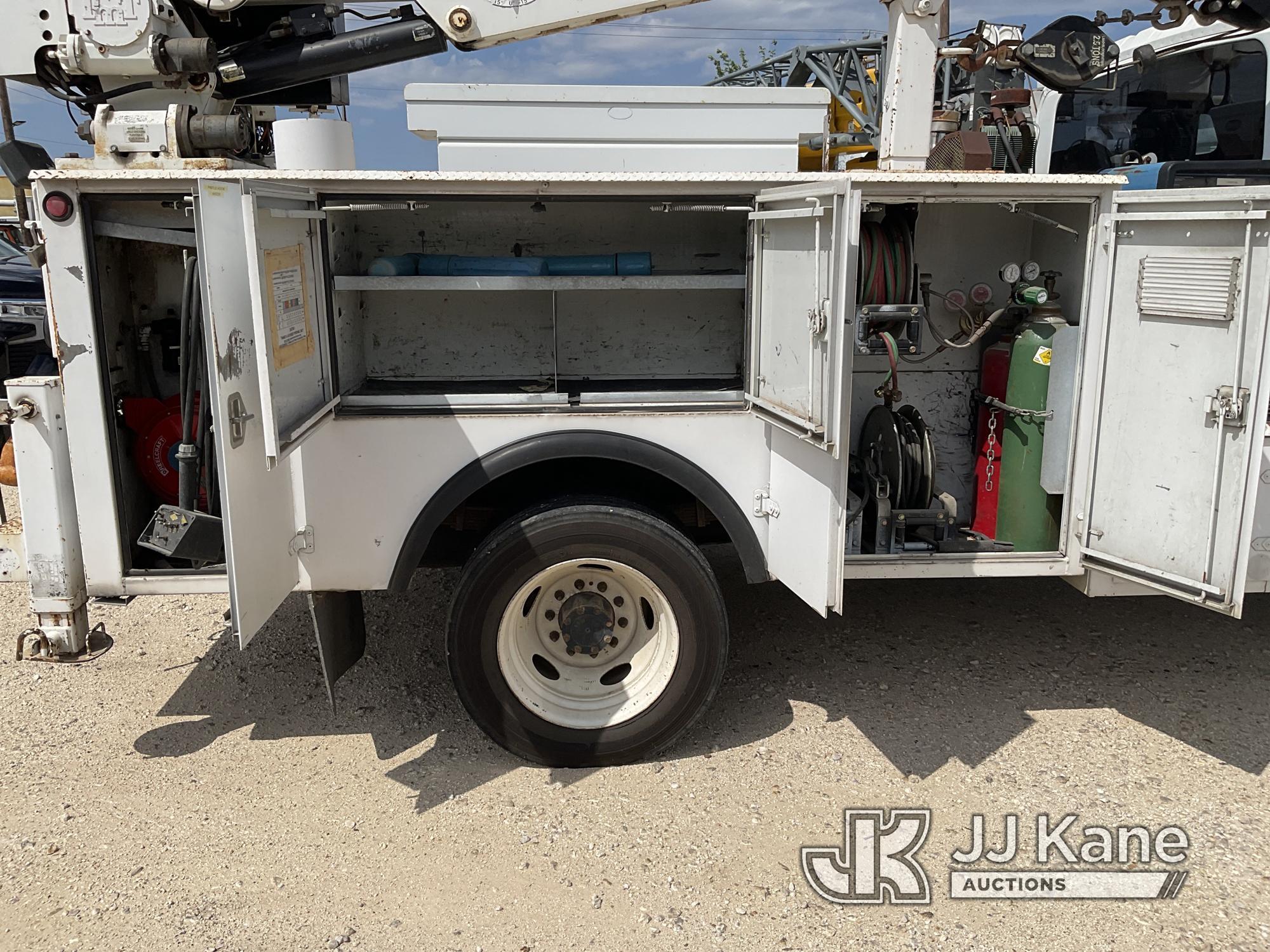 (San Antonio, TX) 2012 International TerraStar Mechanics Service Truck Runs and Moves, Air Compresso