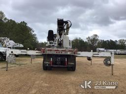 (Byram, MS) Altec AC38-127S-EJOD, Telescopic Platform/Hydraulic Crane rear mounted on 2011 Peterbilt