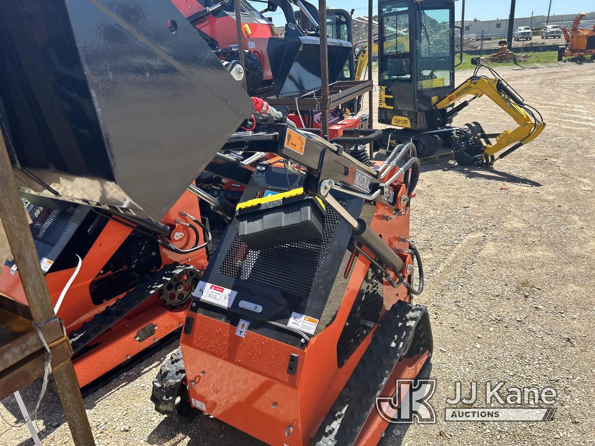 (Waxahachie, TX) 2023 AGROTK YF2-380 Walk-Behind Tracked Skid Steer Loader New, No Fuel