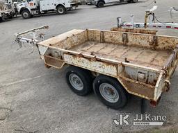 (Kansas City, MO) 2007 Brooks Brothers Extendable T/A Material/Pole Trailer Has Rust, Low Passenger