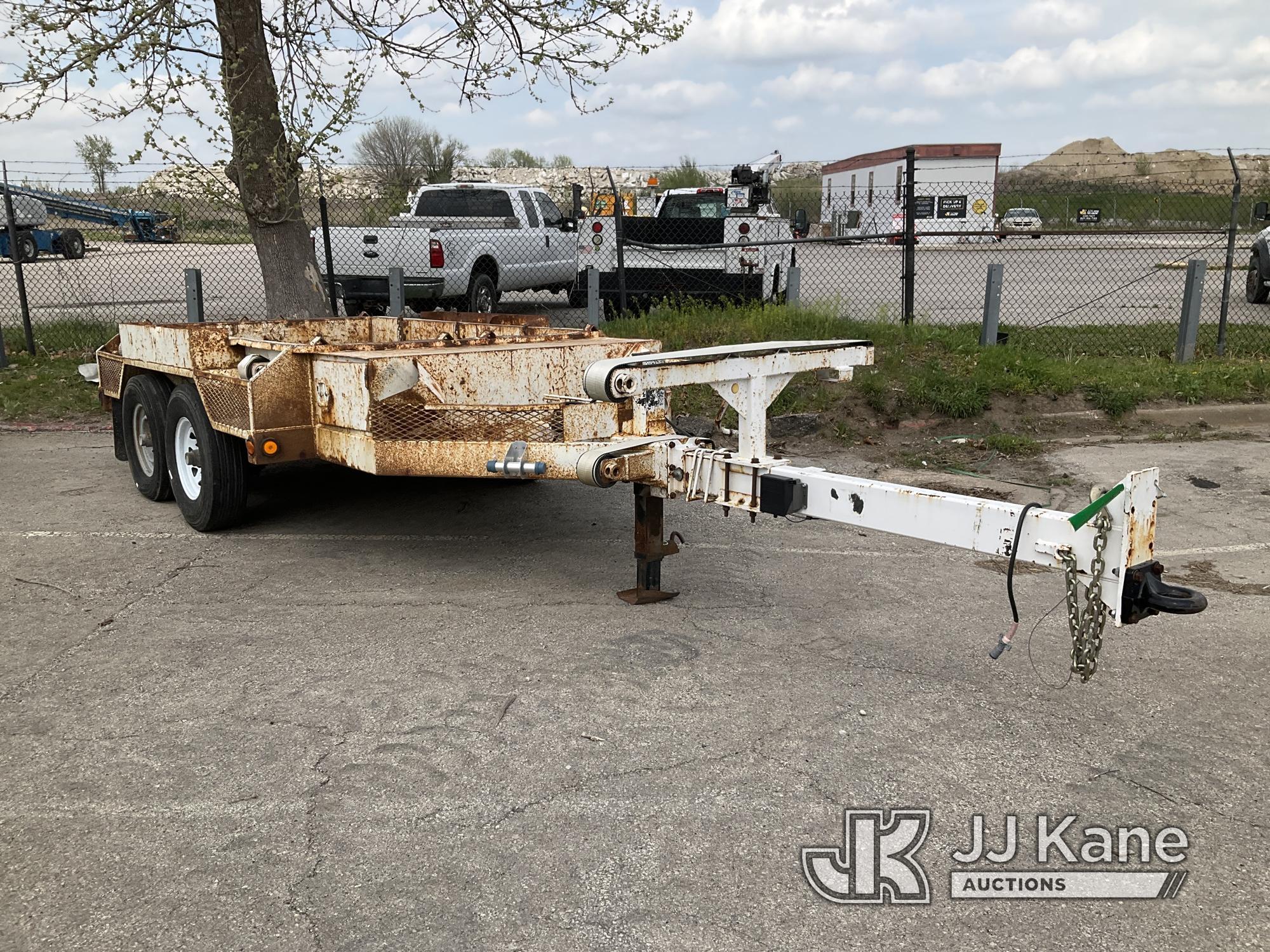 (Kansas City, MO) 2007 Brooks Brothers Extendable T/A Material/Pole Trailer Has Rust, Low Passenger