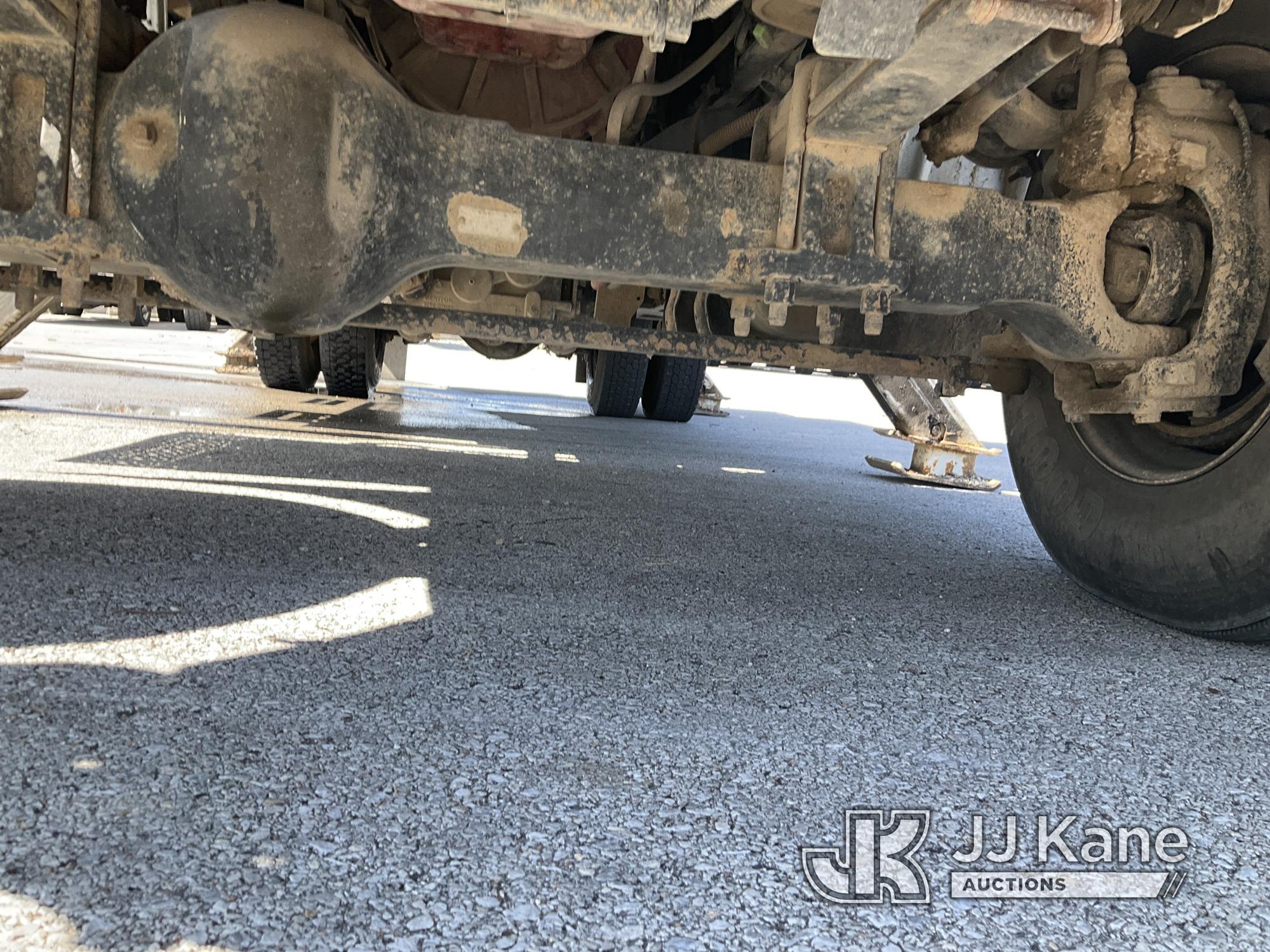 (Kansas City, MO) Altec AA55-MH, Material Handling Bucket Truck rear mounted on 2014 Freightliner M2