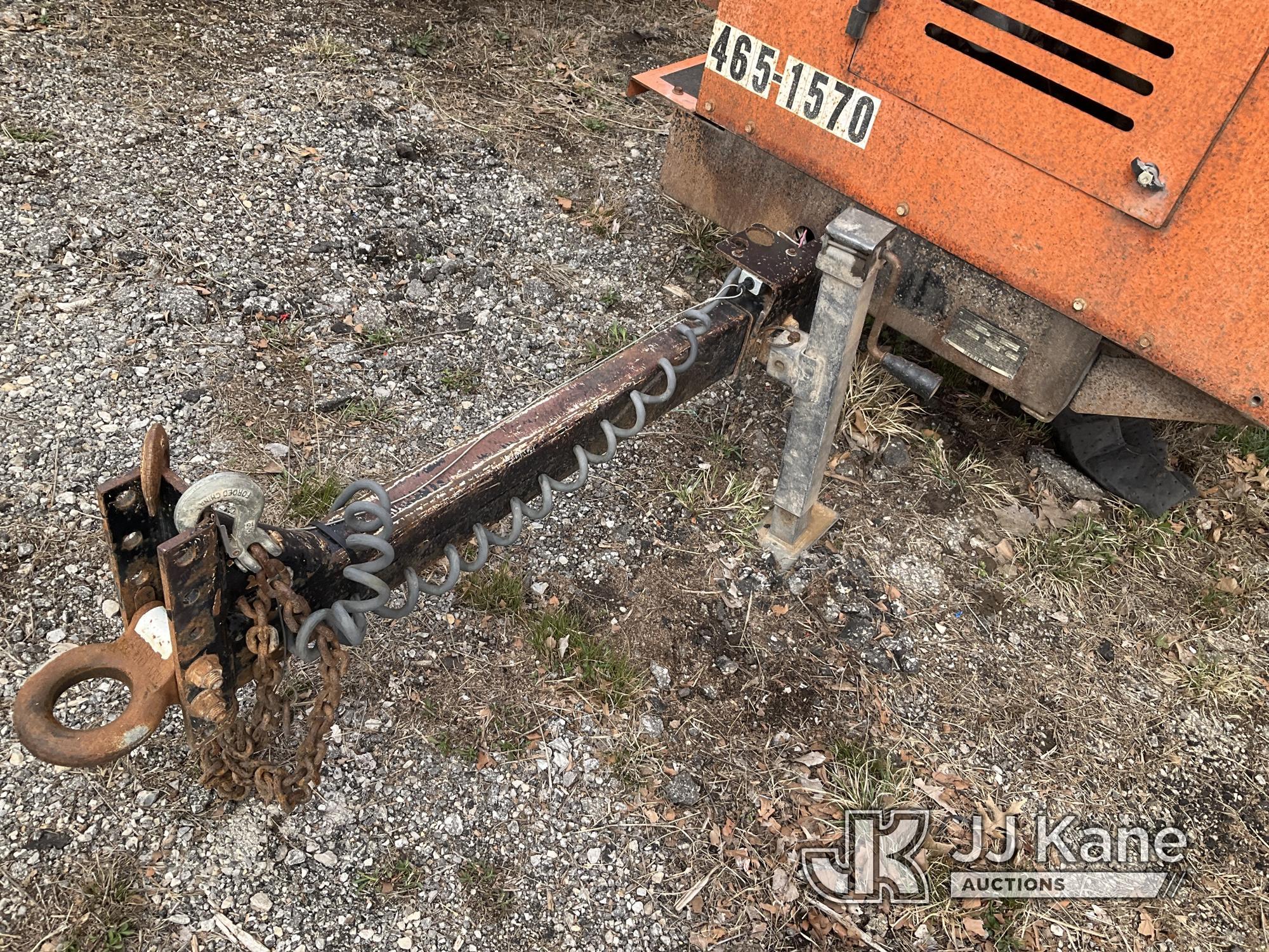 (Kansas City, MO) 2011 Vermeer BC1000XL Chipper (12in Drum) No Title) (Not Running, Condition Unknow