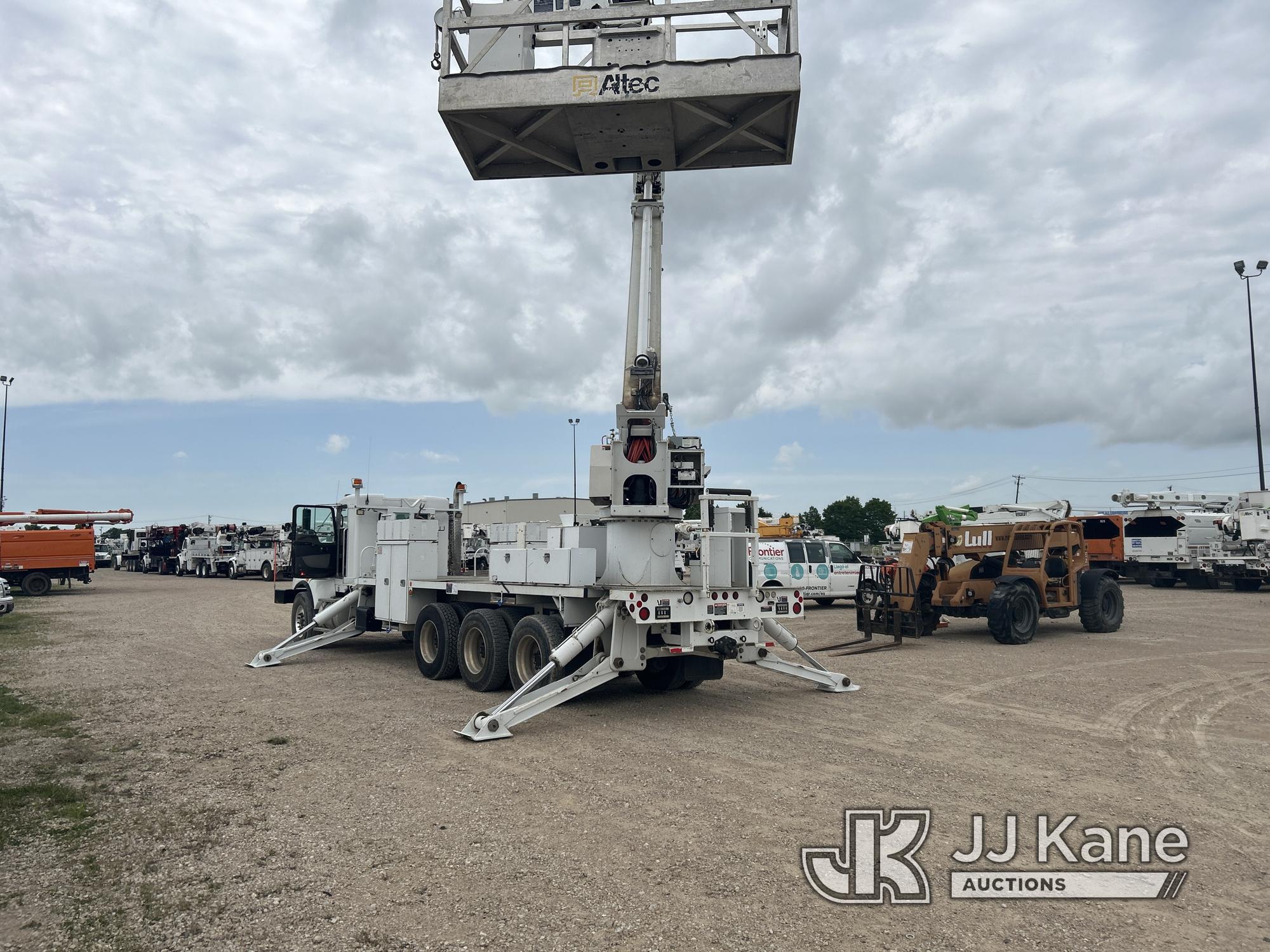 (Waxahachie, TX) Altec AH125, Articulating & Telescopic Material Handling Platform Lift rear mounted