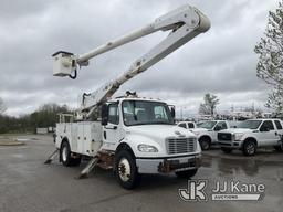 (Kansas City, MO) Altec AA755, Material Handling Bucket Truck rear mounted on 2014 Freightliner M2 1