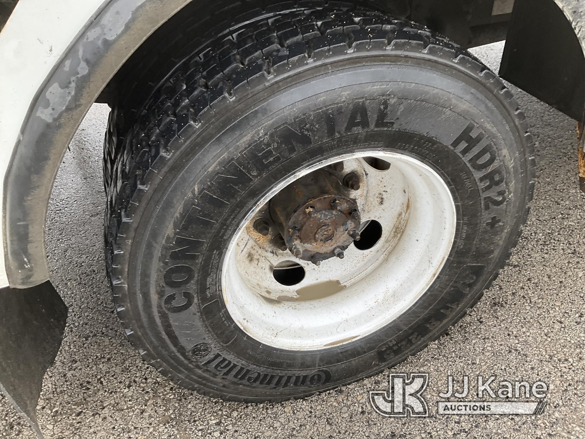 (Kansas City, MO) Altec AA755, Material Handling Bucket Truck rear mounted on 2014 Freightliner M2 1