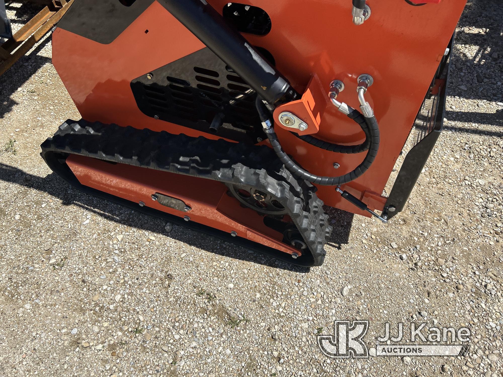 (Waxahachie, TX) 2023 AGROTK YF2-380 Walk-Behind Tracked Skid Steer Loader New, No Fuel