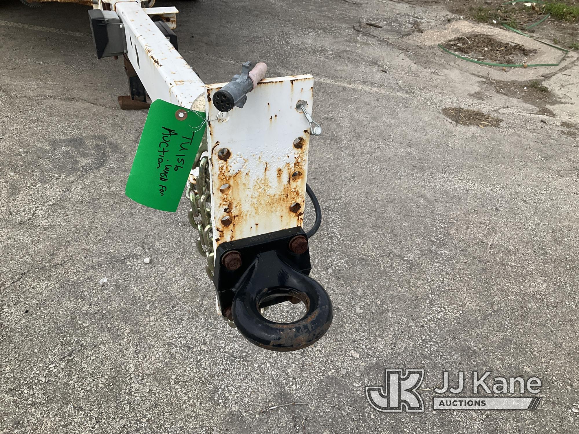 (Kansas City, MO) 2007 Brooks Brothers Extendable T/A Material/Pole Trailer Has Rust, Low Passenger