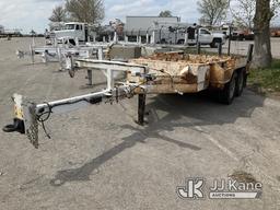 (Kansas City, MO) 2007 Brooks Brothers Extendable T/A Material/Pole Trailer Has Rust, Low Passenger