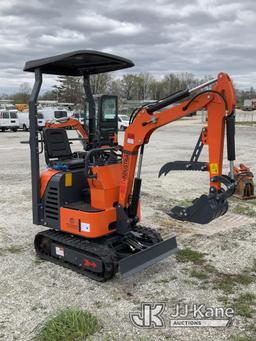 (Hawk Point, MO) 2024 AGT LH12R Mini Hydraulic Excavator New/Unused.