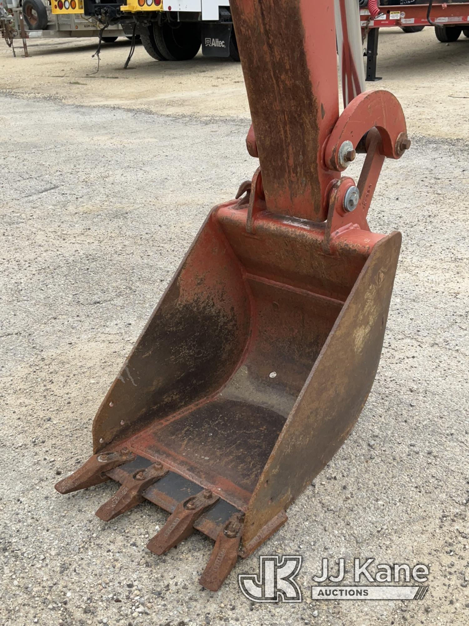 (South Beloit, IL) 2015 Ditch Witch RT100 Rubber Tired Trencher Runs, Moves, Operates