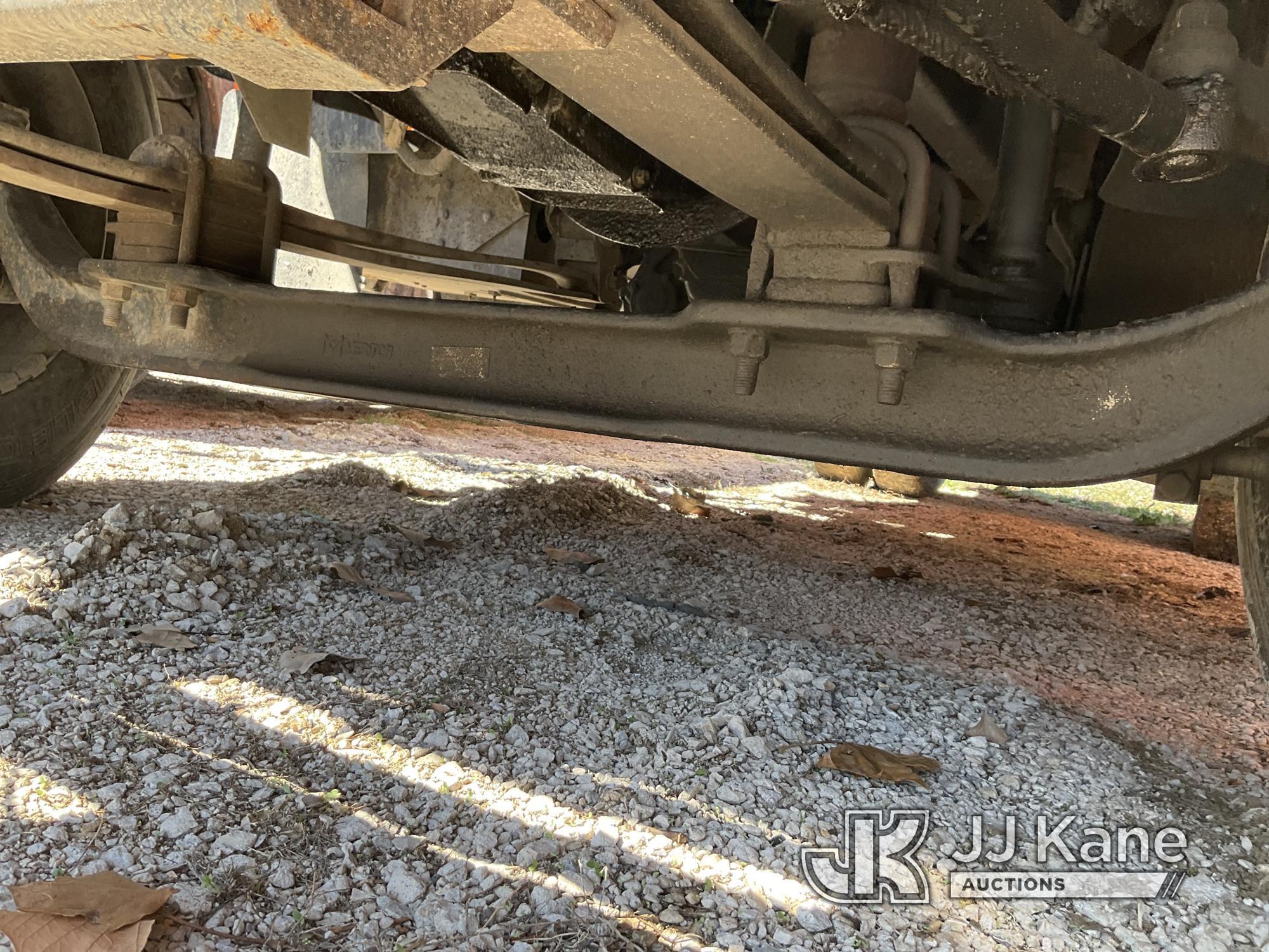 (Kansas City, MO) Altec LRV55, Over-Center Bucket Truck mounted behind cab on 2008 GMC C7500 Chipper