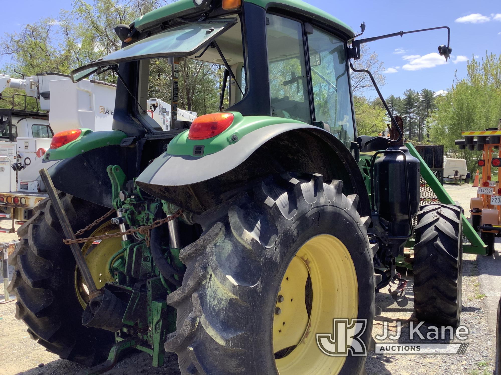 (Harmans, MD) 2016 John Deere 6120M Tractor Not Running, Electrical Fire, Condition Unknown, No Powe