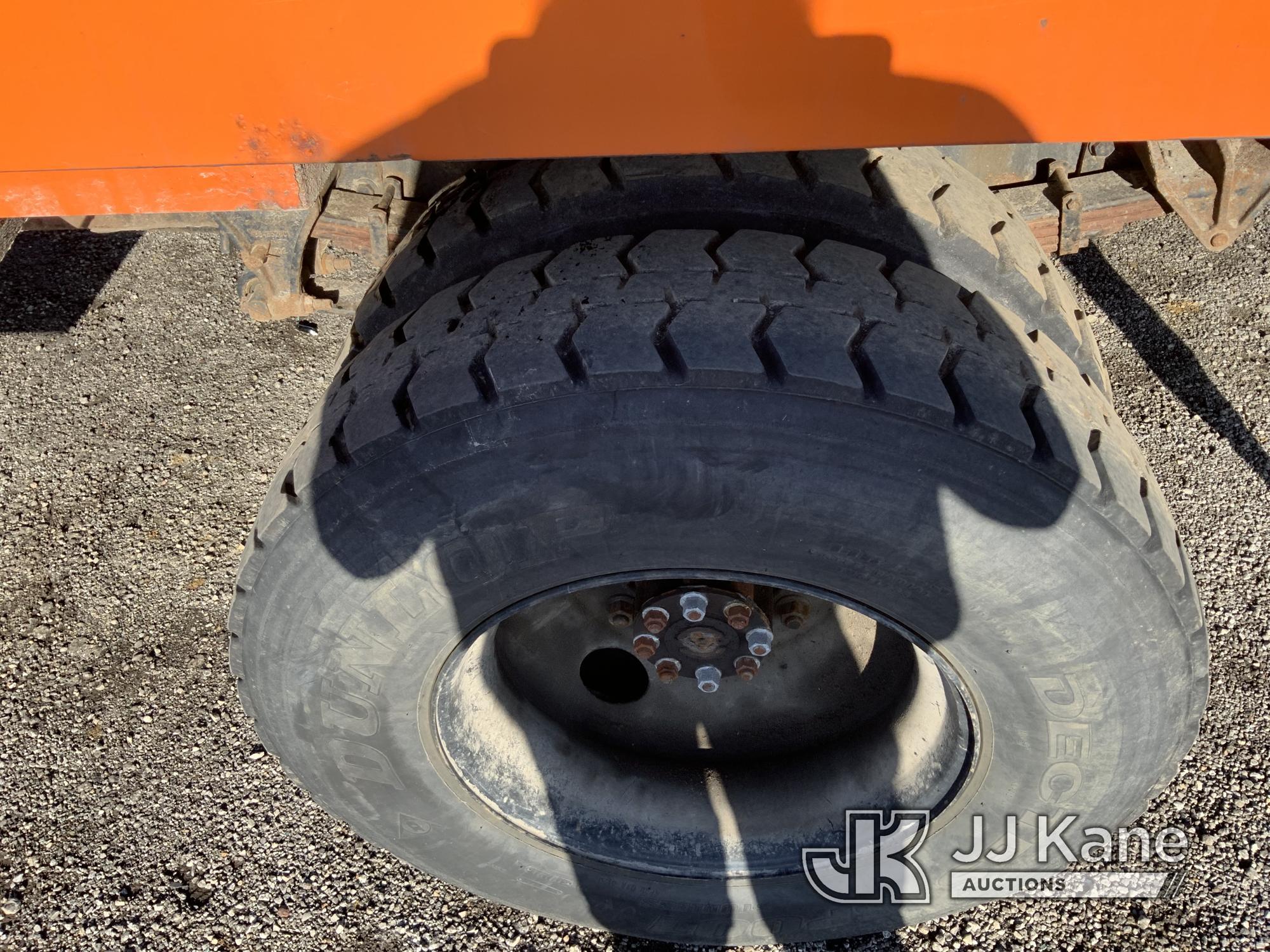 (Ashland, OH) Altec LR760E70, Over-Center Elevator Bucket Truck mounted behind cab on 2012 Ford F750