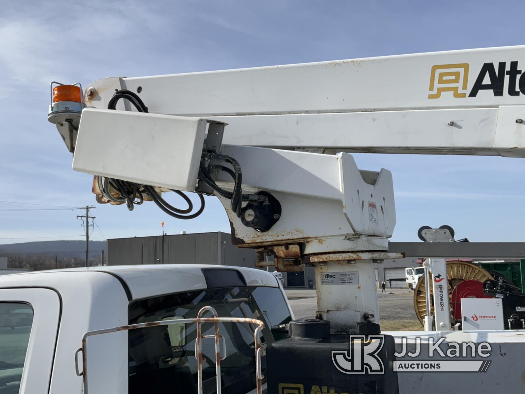 (Plains, PA) Altec AT200, Telescopic Non-Insulated Bucket Truck mounted behind cab on 2016 RAM 4500