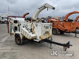 (Fort Wayne, IN) 2013 Vermeer BC1000XL Chipper (12in Drum), trailer mtd. NO TITLE) (Runs & Operates