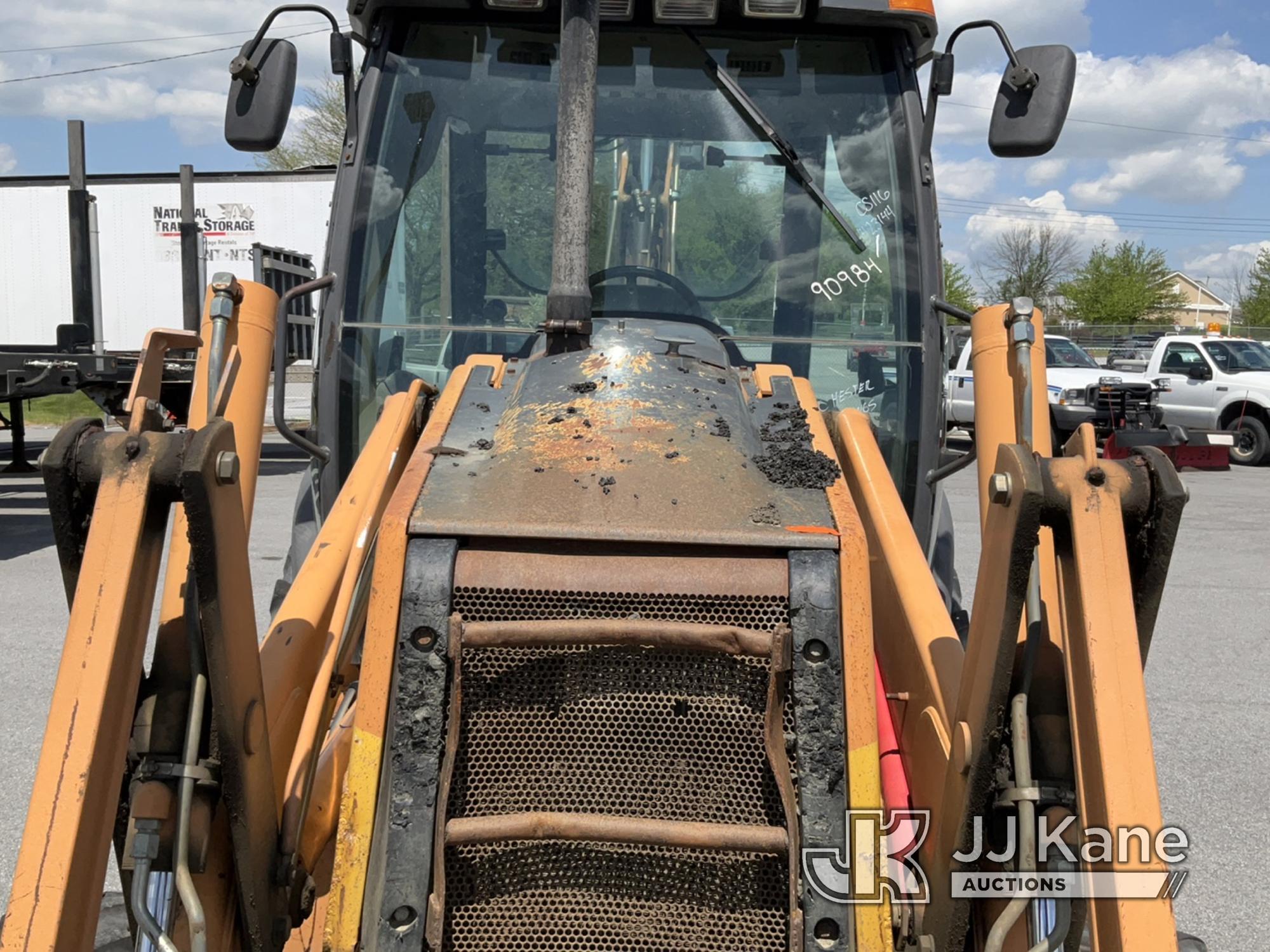 (Chester Springs, PA) 2006 Case 580M Tractor Loader Backhoe No Title) (Runs & Moves, Hyd Hammer Cond