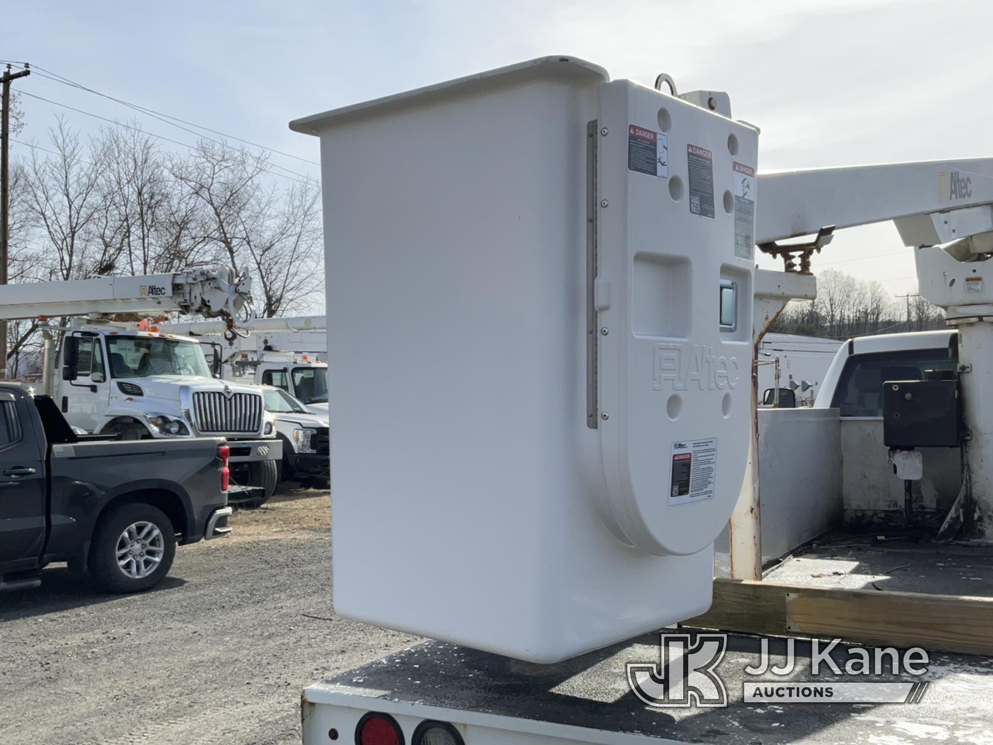 (Plains, PA) Altec AT200, Telescopic Non-Insulated Bucket Truck mounted behind cab on 2016 RAM 4500