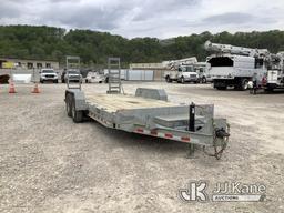 (Smock, PA) 2018 Cam Superline 5CAM18C T/A Galvanized Tagalong Equipment Trailer Damaged Trailer Bra