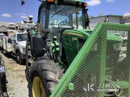 (Harmans, MD) 2016 John Deere 6120M Tractor Not Running, Electrical Fire, Condition Unknown, No Powe