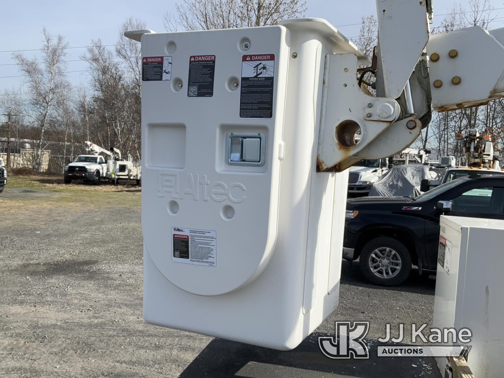 (Plains, PA) Altec AT200, Telescopic Non-Insulated Bucket Truck mounted behind cab on 2016 RAM 4500