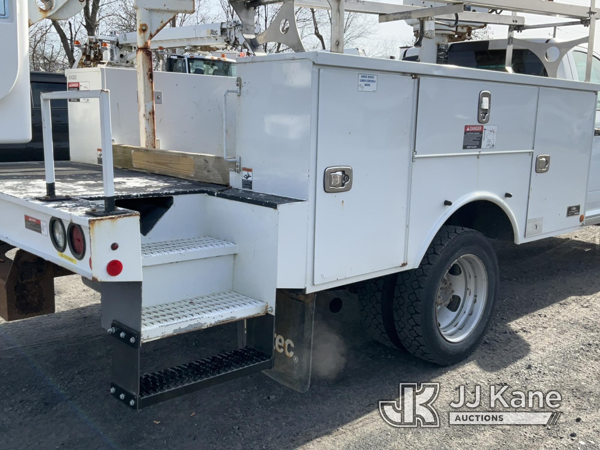 (Plains, PA) Altec AT200, Telescopic Non-Insulated Bucket Truck mounted behind cab on 2016 RAM 4500