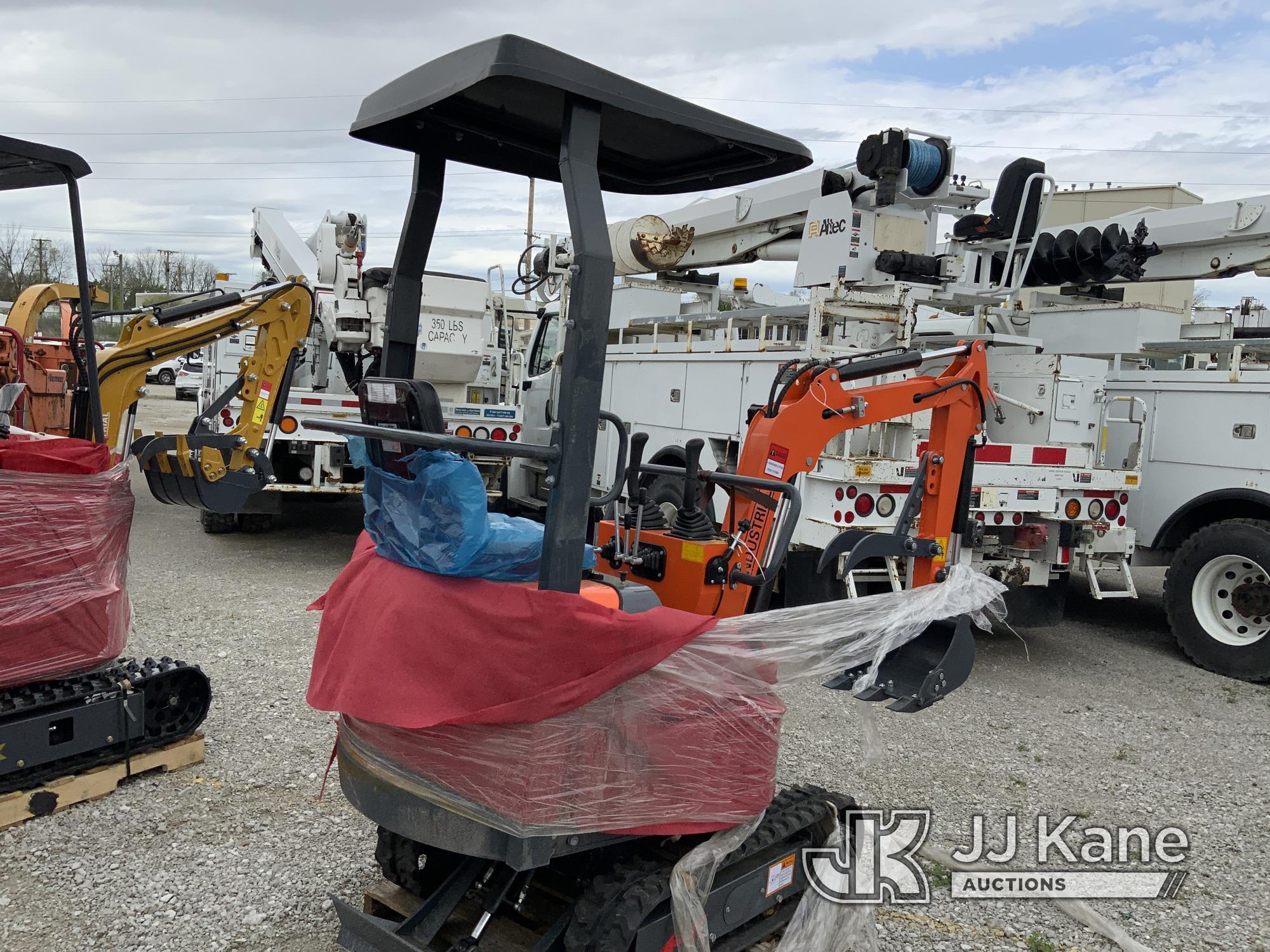 (Fort Wayne, IN) 2024 AGT LH12R Mini Hydraulic Excavator New) (Condition Unknown