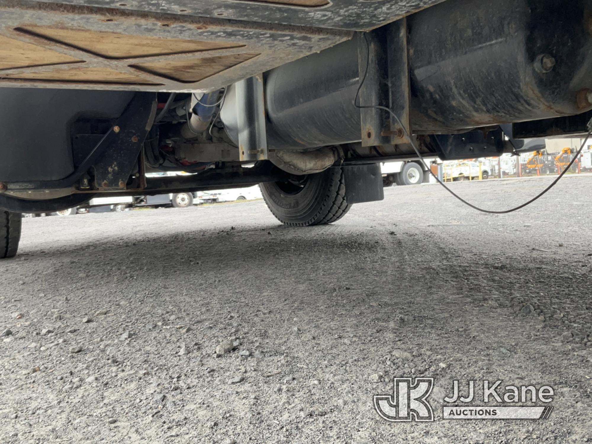 (Plains, PA) Altec DC47-TR, Digger Derrick rear mounted on 2016 Kenworth T370 Utility Truck Runs, Mo