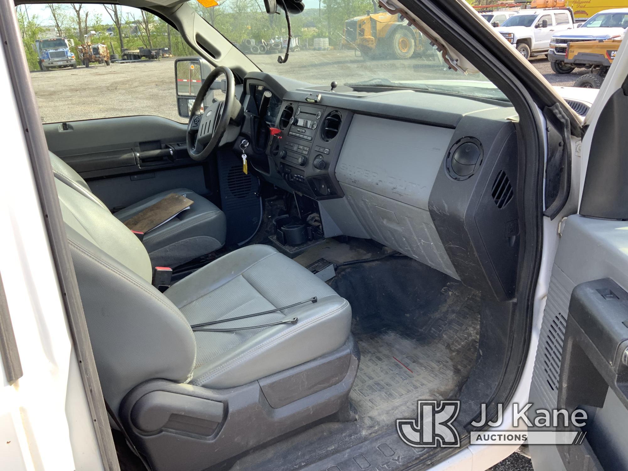 (Ashland, OH) ETI ETC35S-NT, Non-Insulated Bucket Truck mounted behind cab on 2013 Ford F450 Utility