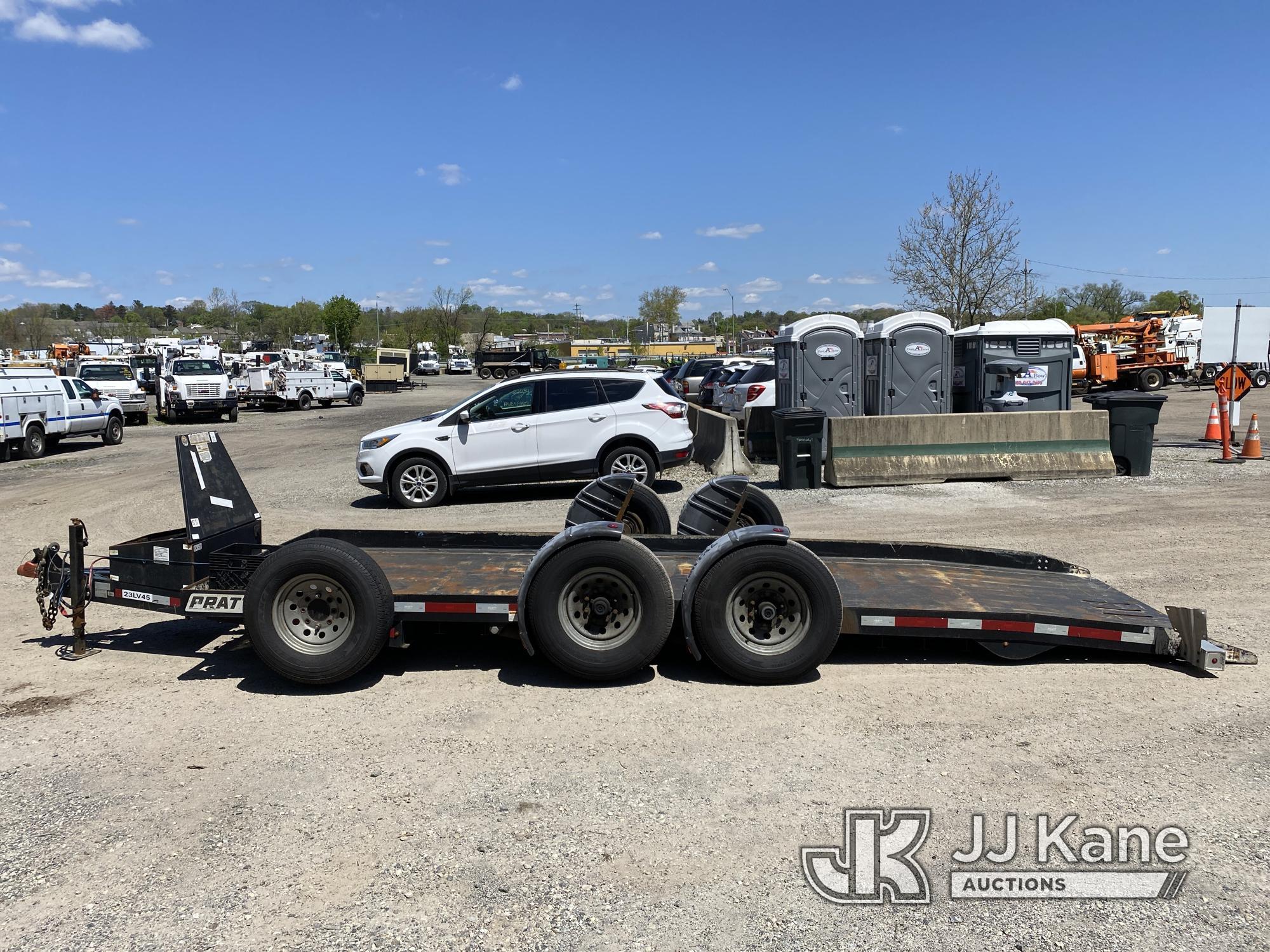 (Plymouth Meeting, PA) 2018 Pratt EZ-1980 T/A EZ Ramp Tagalong Utility Trailer Operates