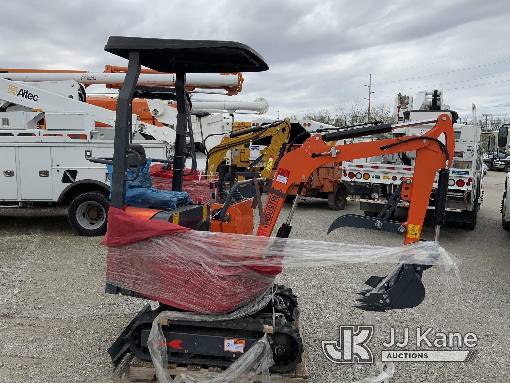 (Fort Wayne, IN) 2024 AGT LH12R Mini Hydraulic Excavator New) (Condition Unknown