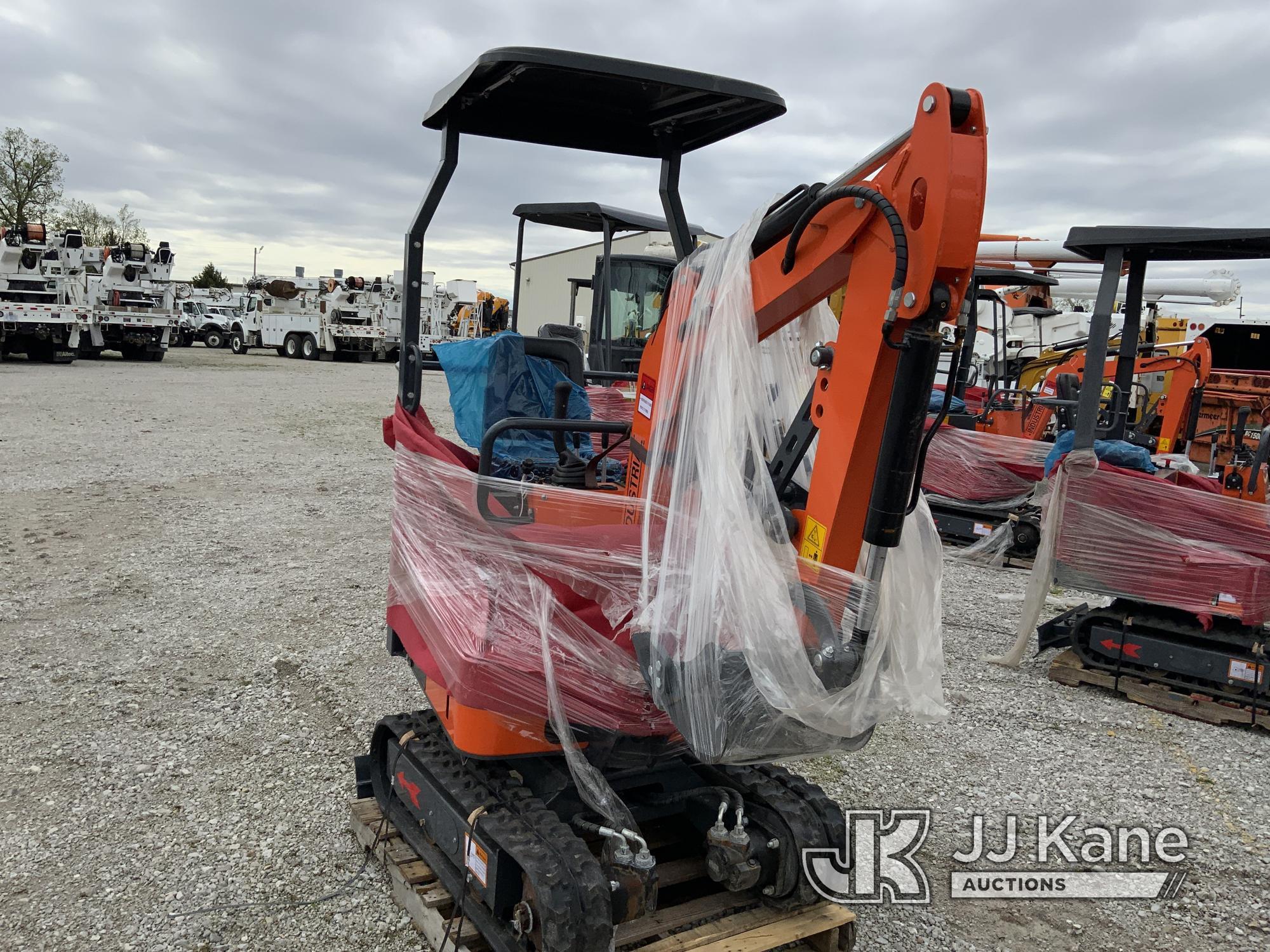 (Fort Wayne, IN) 2024 AGT LH12R Mini Hydraulic Excavator New) (Condition Unknown