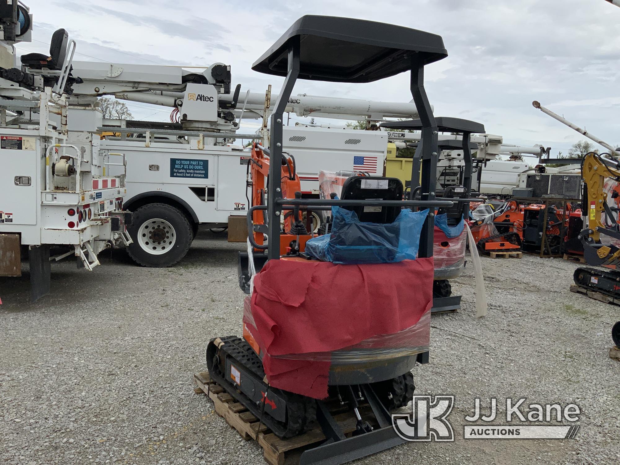 (Fort Wayne, IN) 2024 AGT LH12R Mini Hydraulic Excavator New) (Condition Unknown