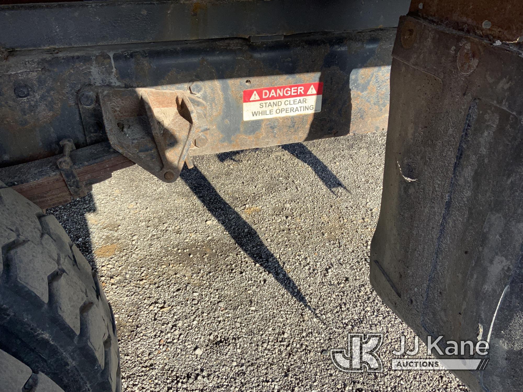 (Ashland, OH) Altec LR760E70, Over-Center Elevator Bucket Truck mounted behind cab on 2012 Ford F750