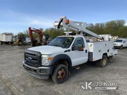 (Ashland, OH) ETI ETC35S-NT, Non-Insulated Bucket Truck mounted behind cab on 2013 Ford F450 Utility