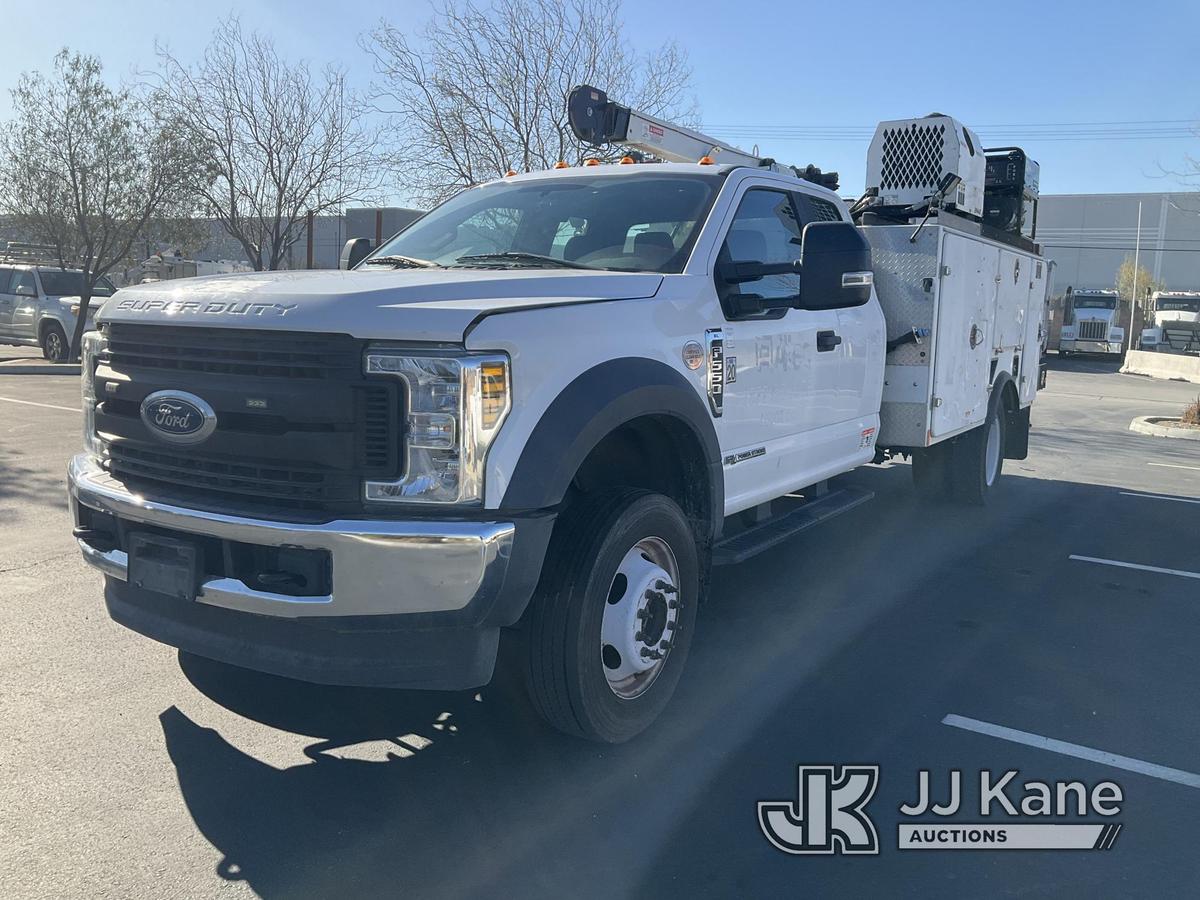 (Jurupa Valley, CA) Autocrane , 2019 Ford F-550 4X4 Extended-Cab Mechanics Service Truck, DEF System