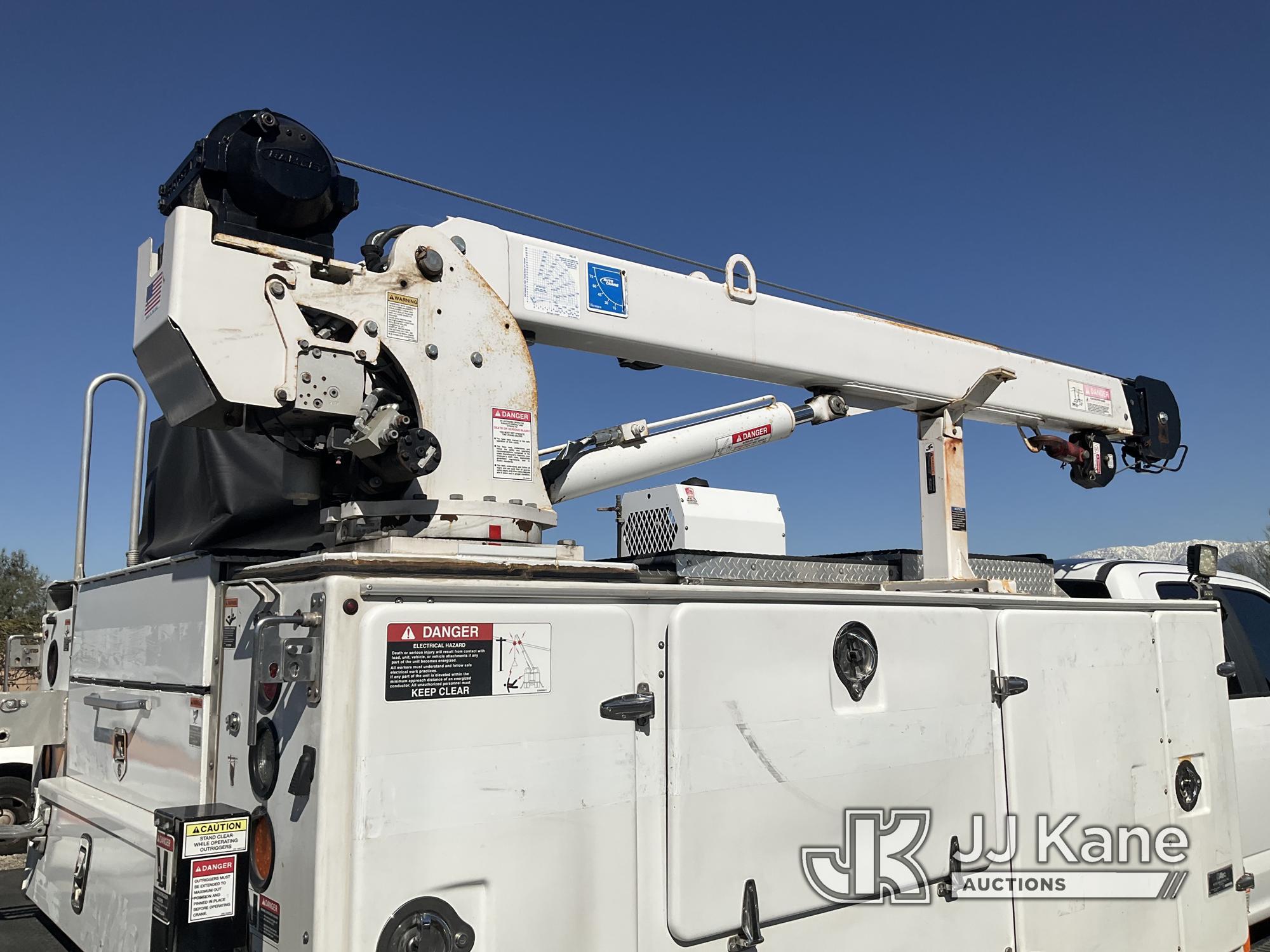 (Jurupa Valley, CA) Autocrane , 2019 Ford F550 Extended-Cab Mechanics Service Truck, DEF System Runs