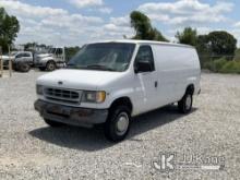 (Villa Rica, GA) 2001 Ford E250 Cargo Van Not Running, Condition Unknown, Paint Damage