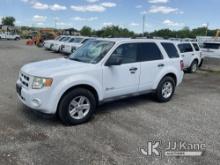 (Plymouth Meeting, PA) 2012 Ford Escape Hybrid 4x4 4-Door Sport Utility Vehicle Runs & Moves, Body &