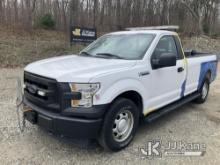 (Shrewsbury, MA) 2017 Ford F150 Pickup Truck Dual Fuel, Runs on CNG & Gas) (Runs & Moves) (Body & Ru