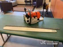 (Shrewsbury, MA) Manufacturer Unknown New/Unused) (Professional Duty Chainsaw W/ The Highest-Grade P