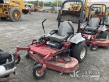 (Rome, NY) Exmark Lazer Z 60 Zero Turn Riding Mower Missing Parts, Not Running, Condition Unknown