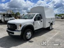 (Plymouth Meeting, PA) 2018 Ford F450 4x4 Enclosed Service Truck Danella Unit) (Runs & Moves