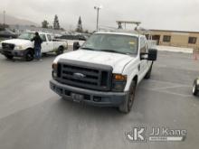 2008 Ford F250 Extended-Cab Pickup Truck Runs & Moves, Paint Damage