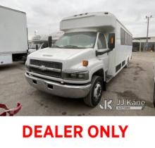 2009 Chevrolet Bus Runs & Moves, ABS Light On, Check Engine Light On