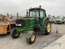 2006 John Deere 7326 Tractor Engine Runs, No Battery, No Hour Meter, Has Electrical Issues, Transmis