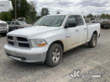 2010 RAM 1500 4x4 Crew-Cab Pickup Truck Runs & Moves) (Tire Pressure Sensor Needs Service, Service 4