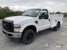 2010 Ford F350 4x4 Service Truck Runs & Moves