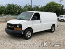 2016 Chevrolet Express G2500 Cargo Van Runs & Moves) (Jump To Start, Runs W/Jump Box Only, Missing B